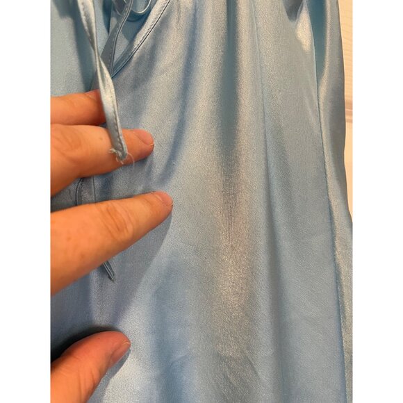 Vtg Y2K Victorias Secret Satin Lace Mini Slip Dress Size S Coquette Fairy Dainty - Picture 7 of 13